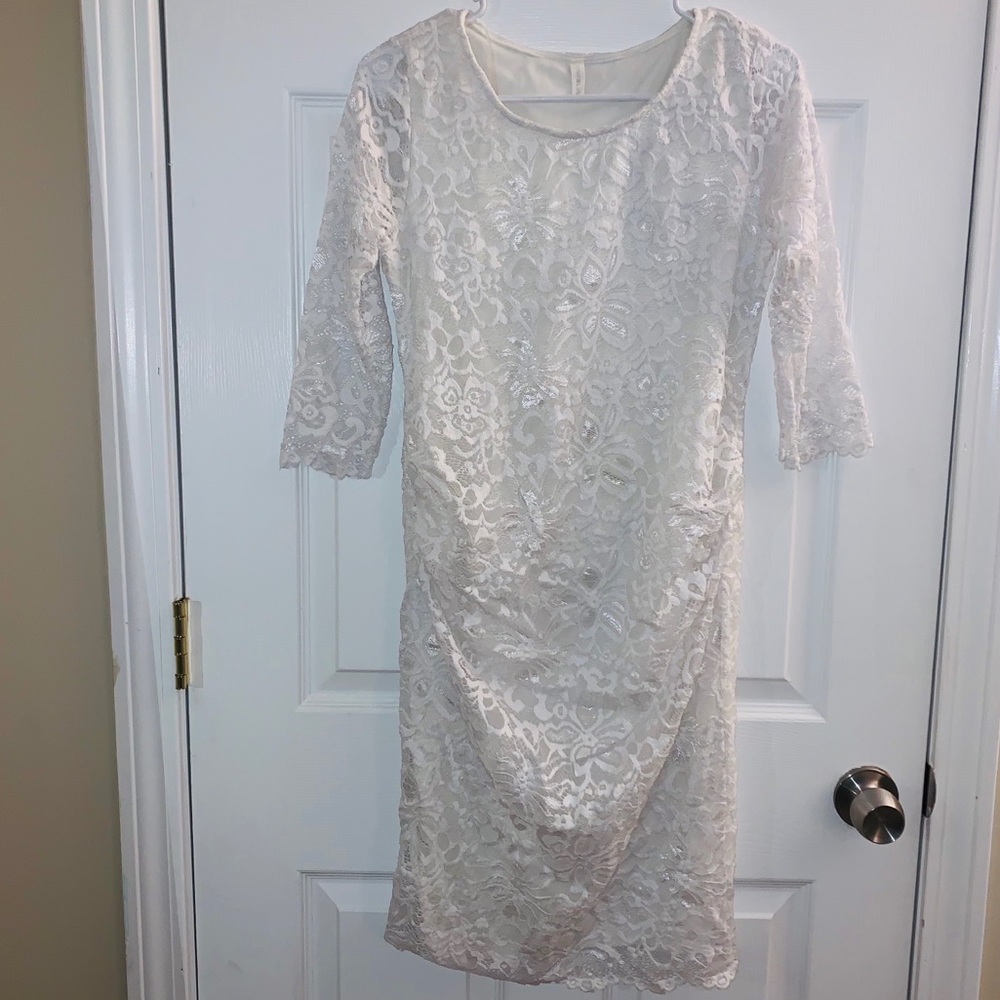 Pink Blush Maternity Dress!